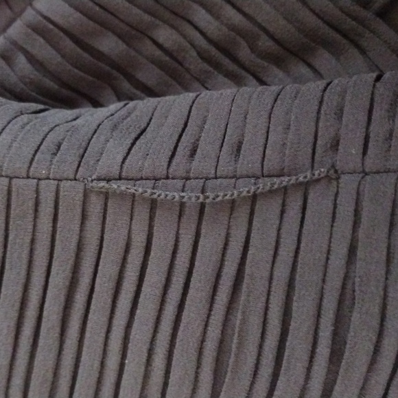 Max and Cleo Strapless Black Silk Mini Dress with Bodice Boning Size 6 - Picture 7 of 11